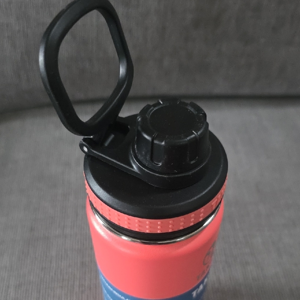 Takeya Coral 18oz. Spout Water Bottle, New With Easy Carry Handle - Picture 6 of 10